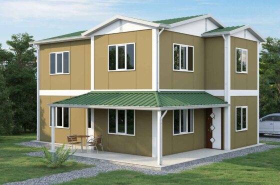 Tuzla Çift Katlı Prefabrik Ev (142m²)