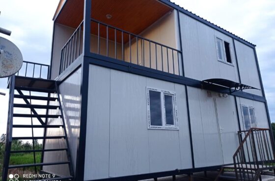 İki Katlı Konteyner Ev (42m²)