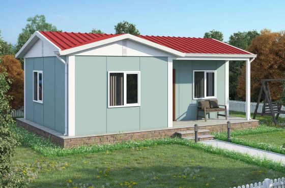 Tek Katlı Prefabrik Ev (45m²)